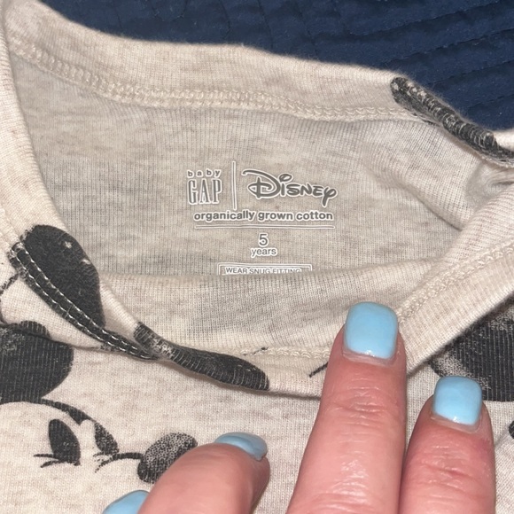 Gap Disney Mickey Mouse 2-Piece Pajama Set—5 Years - Picture 3 of 5